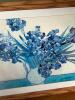 Framed Print of Irises in the Style of Van Gogh 39&rdquo;x26.5&rdquo; - 4