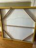 Abstract Contemporary Wall Art With Gold Accents 30&rdquo;x30&rdquo;x1.5&rdquo; - 8