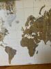 Framed Metallic World Map Canvas Wall Art 2&rsquo;x3&rsquo;x1.5 - 5
