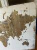 Framed Metallic World Map Canvas Wall Art 2&rsquo;x3&rsquo;x1.5 - 6