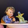 Ceramic Hummel Ashtray with Boy & Bird - 3