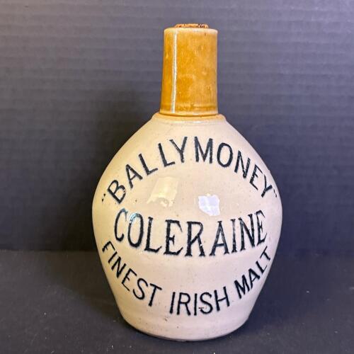 Vintage Ballymoney Coleraine Irish Malt Stoneware Jug