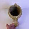 Handmade Rustic Two-Tone Stoneware Pitcher - 2