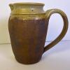 Handmade Rustic Two-Tone Stoneware Pitcher - 3