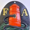 Fire Association of Philadelphia Cast Metal Fire Mark Plaque - 2