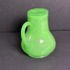 Green Glass Pitcher with Starburst Lid - 5