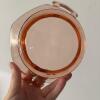Pink Depression Glass Handled Bowl - 6