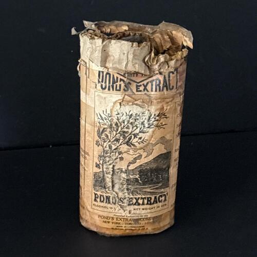 Vintage Pond&rsquo;s Extract Bottle with Original Packaging
