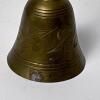 Brass Hand Bell with Engraved Floral Motif - 2