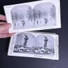 Holmes Stereoscope Viewer with Stereograph Cards and Booklet - 8