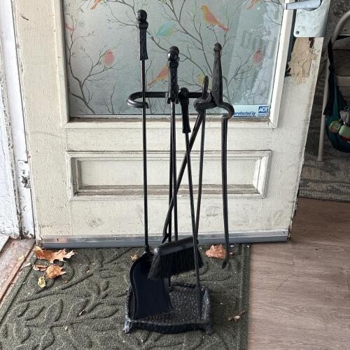 Hart Fireplace Tool Set with Stand
