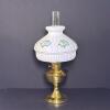 Aladdin Oil Lamp with Floral Shade