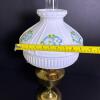 Aladdin Oil Lamp with Floral Shade - 8