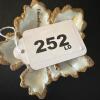 Leaf Shaped Ceramic Trinket Dish with Gilt Trim - 7