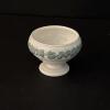 Tiny Wedgwood Pedestal Bowl with Relief Grapevine Motif