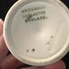 Tiny Wedgwood Pedestal Bowl with Relief Grapevine Motif - 4