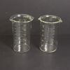 Pair of Pyrex Glass Laboratory Beakers