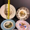 Five Mixed Decorative Collector Plates - 12