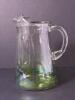 Hand-Blown Glass Pitcher with Iridescent Tint - 3