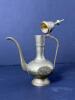 Brass Etched Ewer in Middle Eastern Style - 7