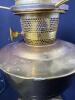 Pair of Aladdin Model 23 Brass Oil Lamps with Glass Shades - 16