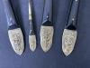 Samran Thailand Bronze and Black Enamel Flatware Set, Thai-Style - 3