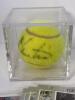 Martina Navratilova Autographed Tennis Balls and Trading Cards - 3