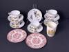 English Bone China Tea Cups and Saucers, Plates, Commemorative Mug