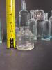 Antique Glass Bottles and Inkwell Collection, Early 20th Century - 7