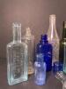 Antique Medicine Bottles and Apothecary-Style Bottles Assortment - 3