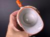 Japanese Porcelain Tea Cups, Saucers and Creamer, Geisha-Style - 11