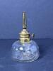 Glass and Brass Oil Lamp with Handle - 2