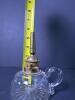Glass and Brass Oil Lamp with Handle - 5