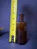 Stoneware Pot With Lid, Floral Motif and Embossed Scotch Oil Bottle - 9