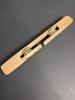 Antique Wooden Double Pulley Block
