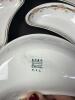 Twelve Crescent Bone Dishes with Scalloped Edges - 4