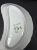 Twelve Crescent Bone Dishes with Scalloped Edges - 11