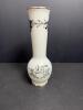 Lefton China Hand Painted 25th Anniversary Bud Vase