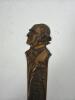 Bronze Emerson Letter Opener with Portrait Bust - 3