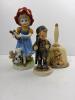 Mixed Porcelain figurines-Three