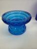 Green Glass and Cobalt Blue Lot - 3