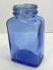 Green Glass and Cobalt Blue Lot - 11