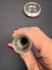 Silverplate Bud Vase and Glass Coaster, Empire-Style - 8