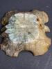 Carved Stone Leaf-Form Bowl with Lotus Pod Decoration - 3