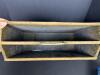 Brass-Style Fireplace Magazine Holder with Embossed Scene - 5