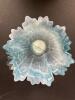 Murano-Style Blue Swirl Glass Bowl by Antonio Tammaro - 3
