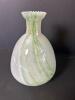 Murano Art Glass Vase With Green Swirl Decoration - 3