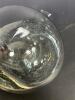 Hand-Blown Glass Lab Flask With Blue Handle - 4