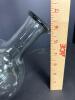 Hand-Blown Glass Lab Flask With Blue Handle - 5