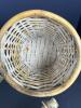 Pair of Small Wicker Tricycle Planters - 7